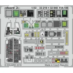 F/A-18E interior for Revell - Eduard Accessories 32948