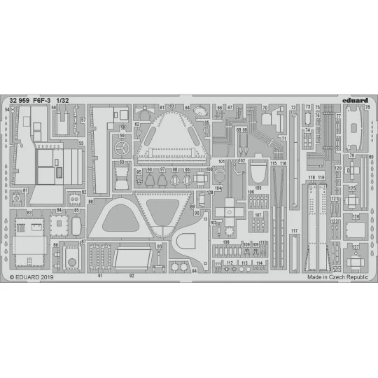 F6F-3 for Trumpeter - Eduard Accessories 32959