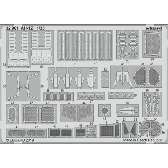AH-1Z for Academy, 1/35 - Eduard Accessories 32961