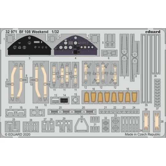Bf 108 Weekend for Eduard - Eduard Accessories 32971