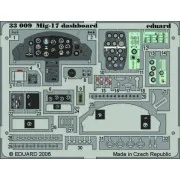 Mig-17 dashboard Für Trumpeter Bausatz - Eduard Accessories 33009
