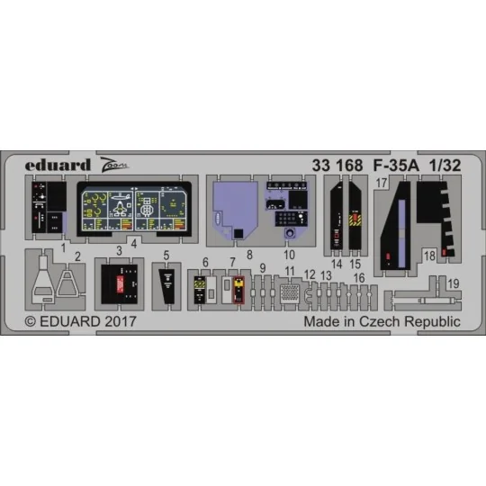 F-35A for Italeri - Eduard Accessories 33168