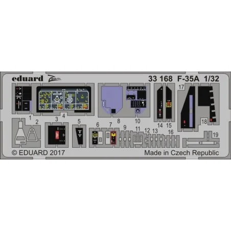 F-35A for Italeri, 1/32 - Eduard Accessories 33168
