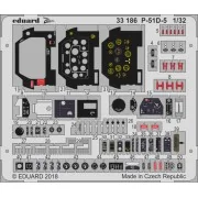 P-51D-5 for Revell, 1/32 - Eduard Accessories 33186