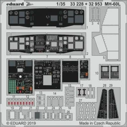 MH-60L for Kitty Hawk, 1/35 - Eduard Accessories 33228