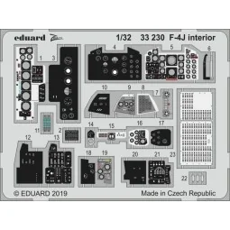 F-4J interior for Tamiya, 1/32 - Eduard Accessories 33230