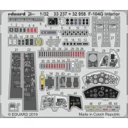 F-104G interior for Italeri - Eduard Accessories 33237