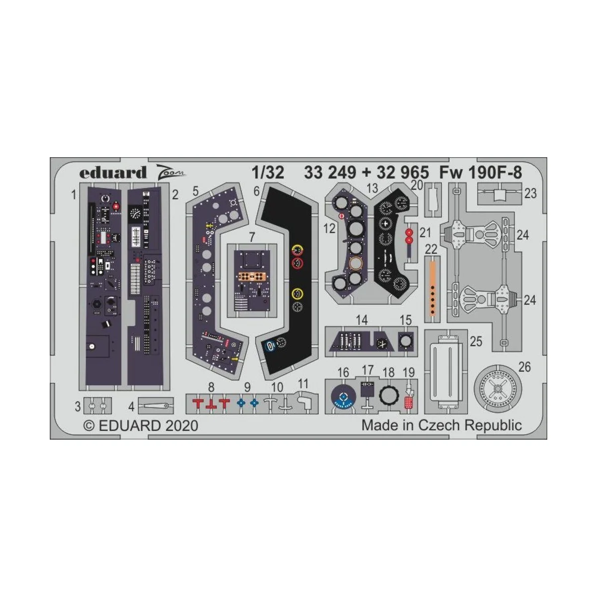 Fw 190F-8 for Revell, 1/32 - Eduard Accessories 33249