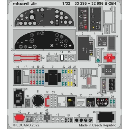 B-25H for HKM, 1/32 - Eduard Accessories 33295