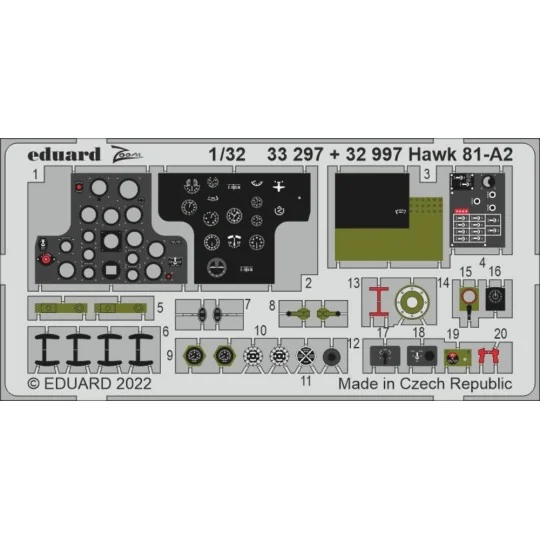 Hawk 81-A2 1/32 - Eduard Accessories 33297