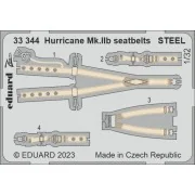 Hurricane Mk.IIb seatbelts STEEL 1/32 REVELL - Eduard Accessories 3...