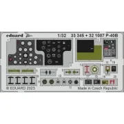 P-40B 1/32 GREAT WALL HOBBY, 1/32 - Eduard Accessories 33345