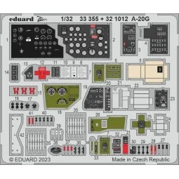 A-20G 1/32 HKM, 1/32 - Eduard Accessories 33355