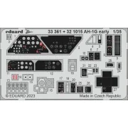 AH-1G early seatbelts STEEL 1/35 - Eduard Accessories 33362