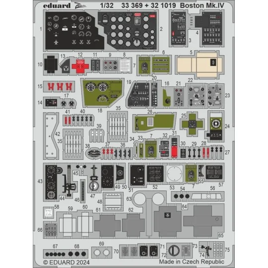 Boston Mk.IV HKM - Eduard Accessories 33369