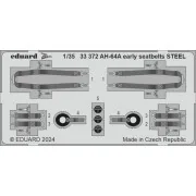 AH-64A early seatbelts STEEL, 1/35 - Eduard Accessories 33372