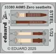 A6M5 Zero seatbelts STEEL TAMIYA - Eduard Accessories 33380