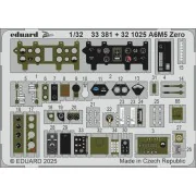 A6M5 Zero TAMIYA, 1/32 - Eduard Accessories 33381 A6M5 Zero TAMIYA, 1/32 - Eduard Accessories 33381