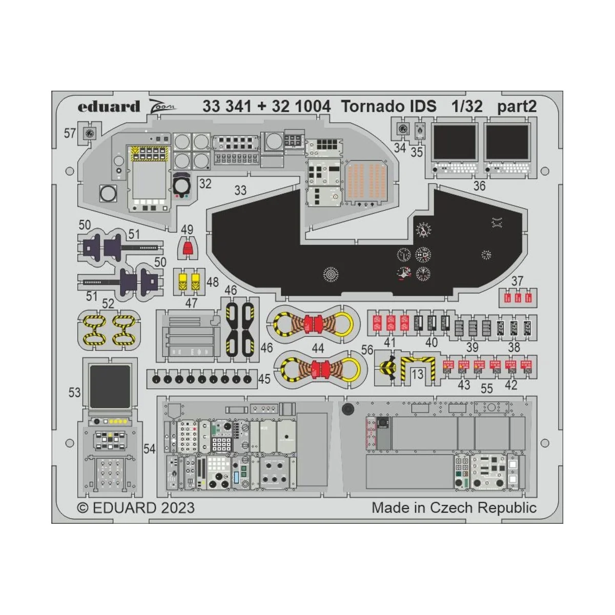 Tornado GR.1 for Italeri, 1/32 - Eduard Accessories 33387 Tornado GR.1 for Italeri, 1/32 - Eduard Accessories 33387