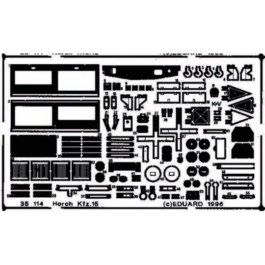 Horch Kfz. 15 Detailbausatz - Eduard Accessories 35114