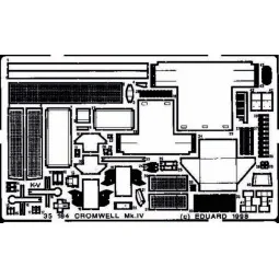 Cromwell MK IV Detailsatz aussen - Eduard Accessories 35184