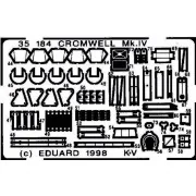 Cromwell MK IV Detailsatz aussen, 1/35 - Eduard Accessories 35184 Cromwell MK IV Detailsatz aussen, 1/35 - Eduard Accessories 35184