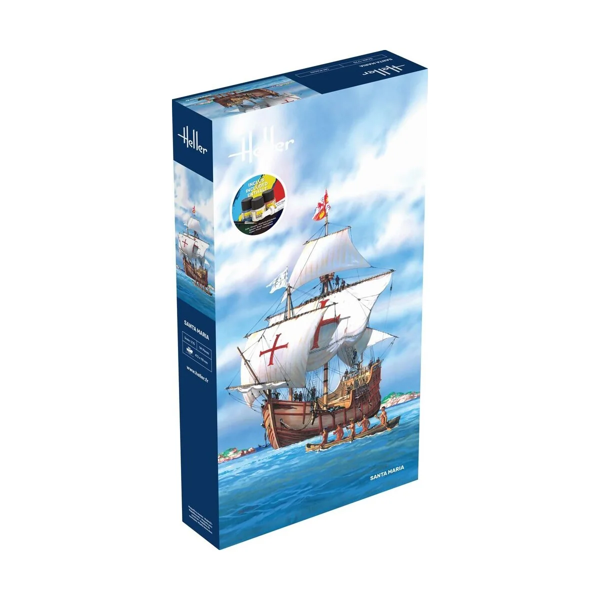 STARTER KIT Santa Maria, 1/75 - Heller 56865