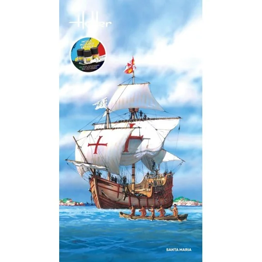 STARTER KIT Santa Maria, 1/75 - Heller 56865