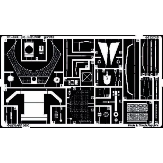 Sd.Kfz. 223 Leichter Panzerspähwagen für Tamiya Bausatz 35268 - Edu...