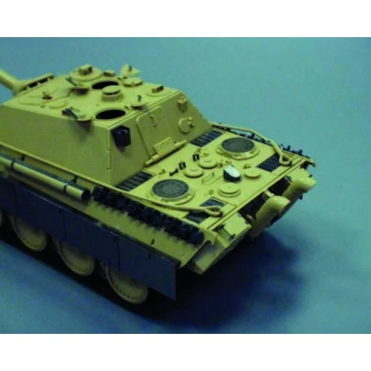 Deutscher Jagdpanther Spätere Version Fotoätzsatz - Eduard Accessor...