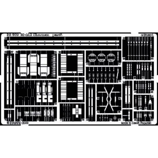 M-4A1 Sherman Fotoätzsatz - Eduard Accessories 35339