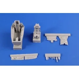 F-104G/S Starfighter Cockpit + MB.7 Ejection Seat for Kinetic, 1/48...