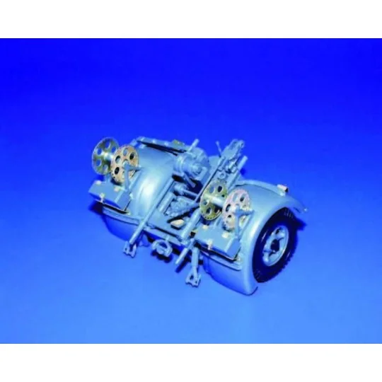 Flak 36/37 88 mm Fotoätzsatz - Eduard Accessories 35349