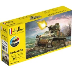 STARTER KIT Somua S35, 1/72 - Heller 56875