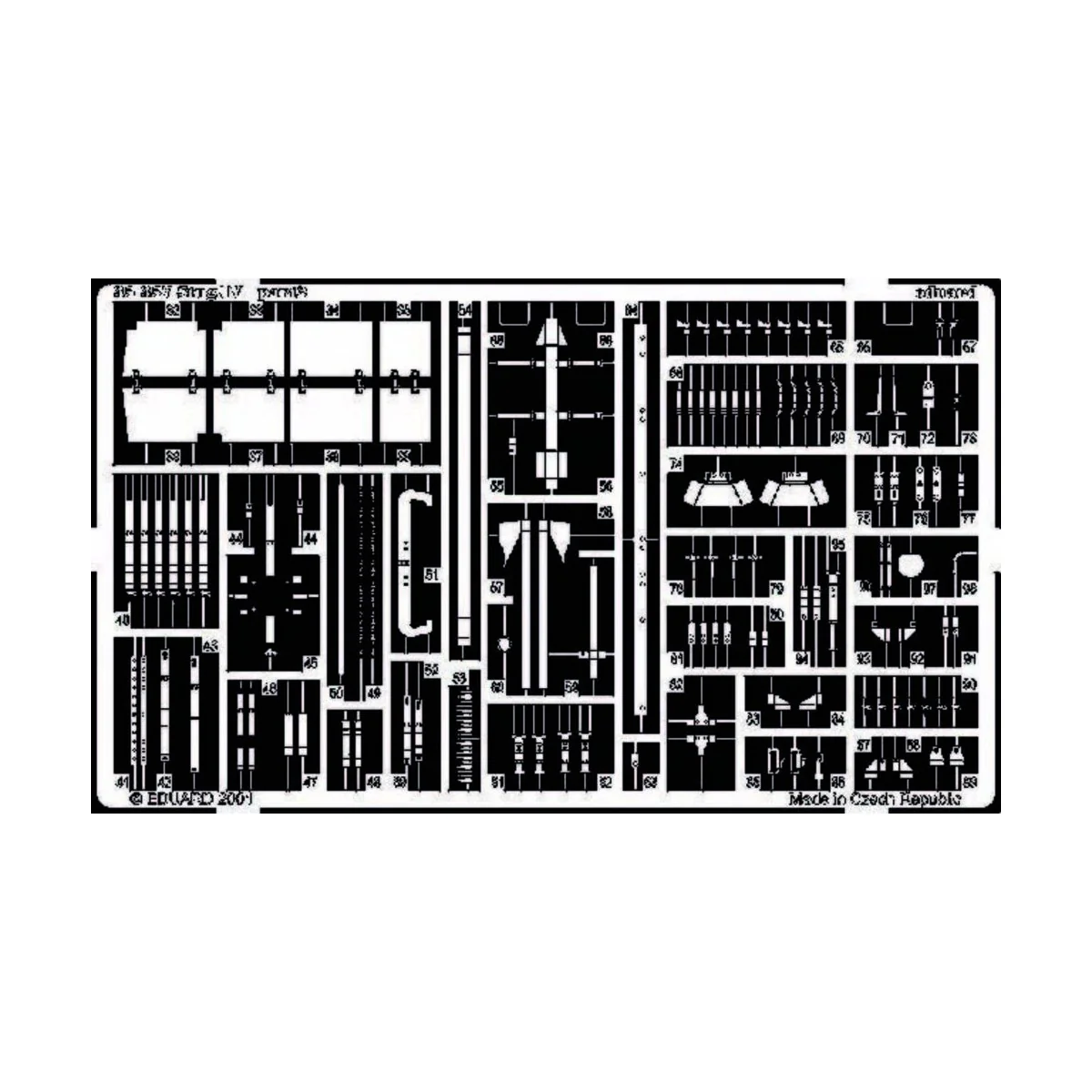 Stug. IV für Tamiya Bausatz, 1/35 - Eduard Accessories 35357 Stug. IV für Tamiya Bausatz, 1/35 - Eduard Accessories 35357