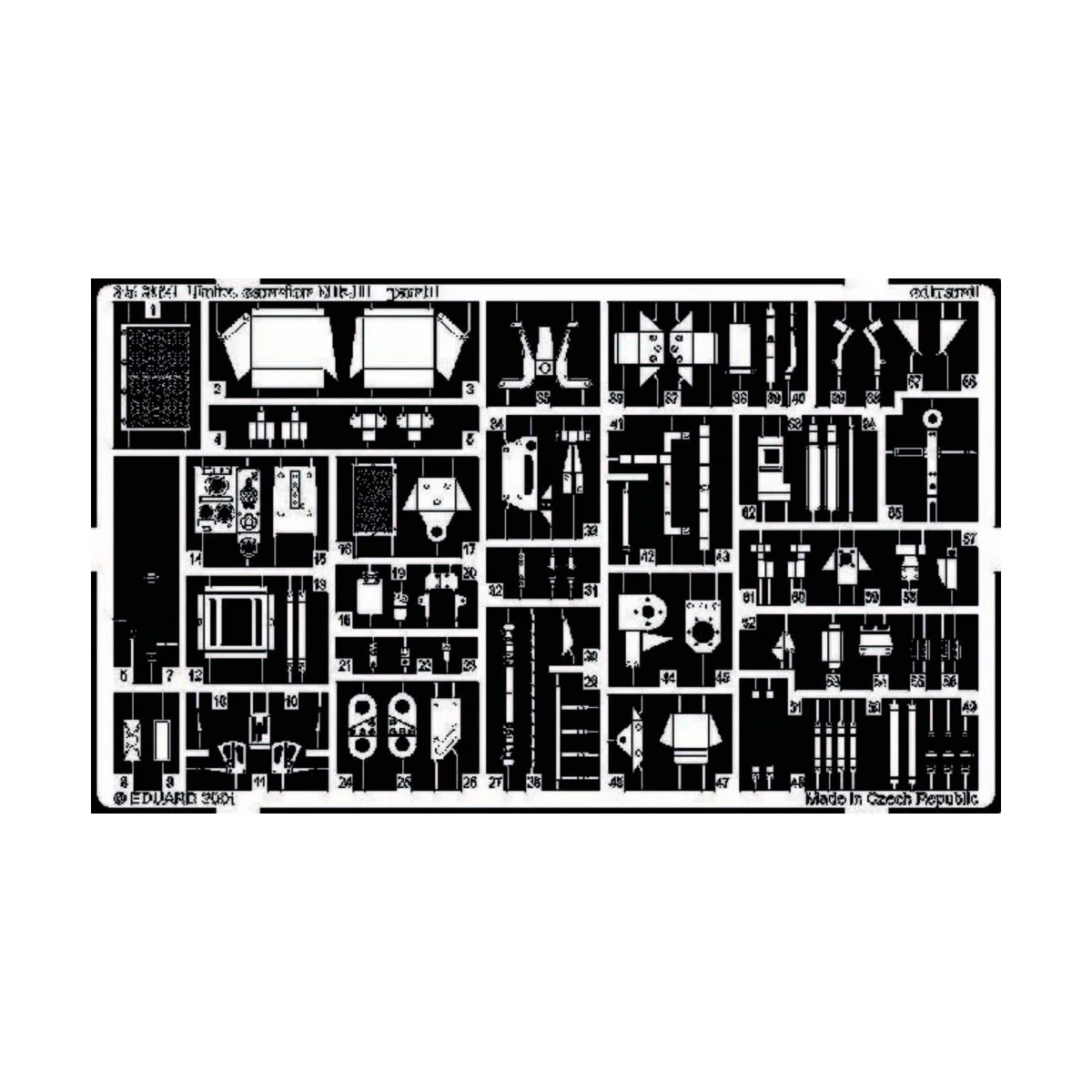 Univ. carrier Mk. II Fotoätzsatz, 1/35 - Eduard Accessories 35364 Univ. carrier Mk. II Fotoätzsatz, 1/35 - Eduard Accessories 35364