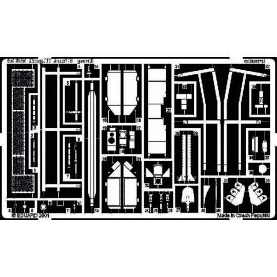 Stug. III Ausf. G Fotoätzsatz, 1/35 - Eduard Accessories 35365 Stug. III Ausf. G Fotoätzsatz, 1/35 - Eduard Accessories 35365