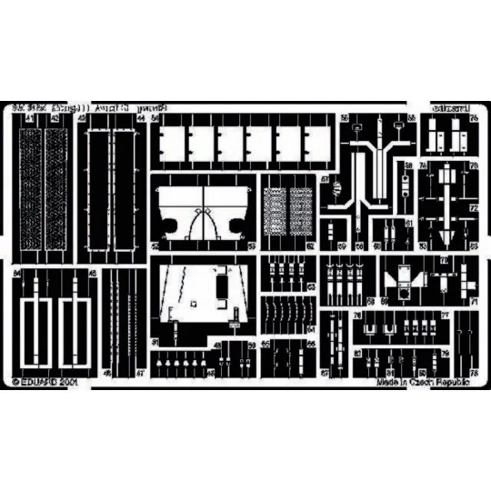 Stug. III Ausf. G Fotoätzsatz, 1/35 - Eduard Accessories 35365 Stug. III Ausf. G Fotoätzsatz, 1/35 - Eduard Accessories 35365
