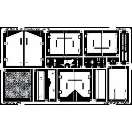 M-26 Fotoätzsatz, 1/35 - Eduard Accessories 35371 M-26 Fotoätzsatz, 1/35 - Eduard Accessories 35371