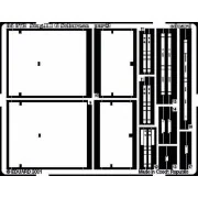 Schurzen Stug. III Ausf. G Schützen Fotoätzsatz, 1/35 - Eduard Acce...
