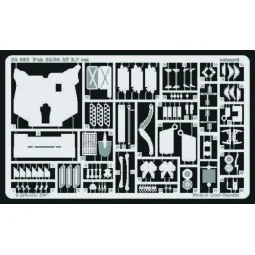 Pak 35/36 3, 7 cm für Tamiya Bausatz 35035, 1/35 - Eduard Accessori...