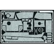 Pz.V Panter G Early Zimmerit 1 für Tamiya Bausatz - Eduard Accessor...