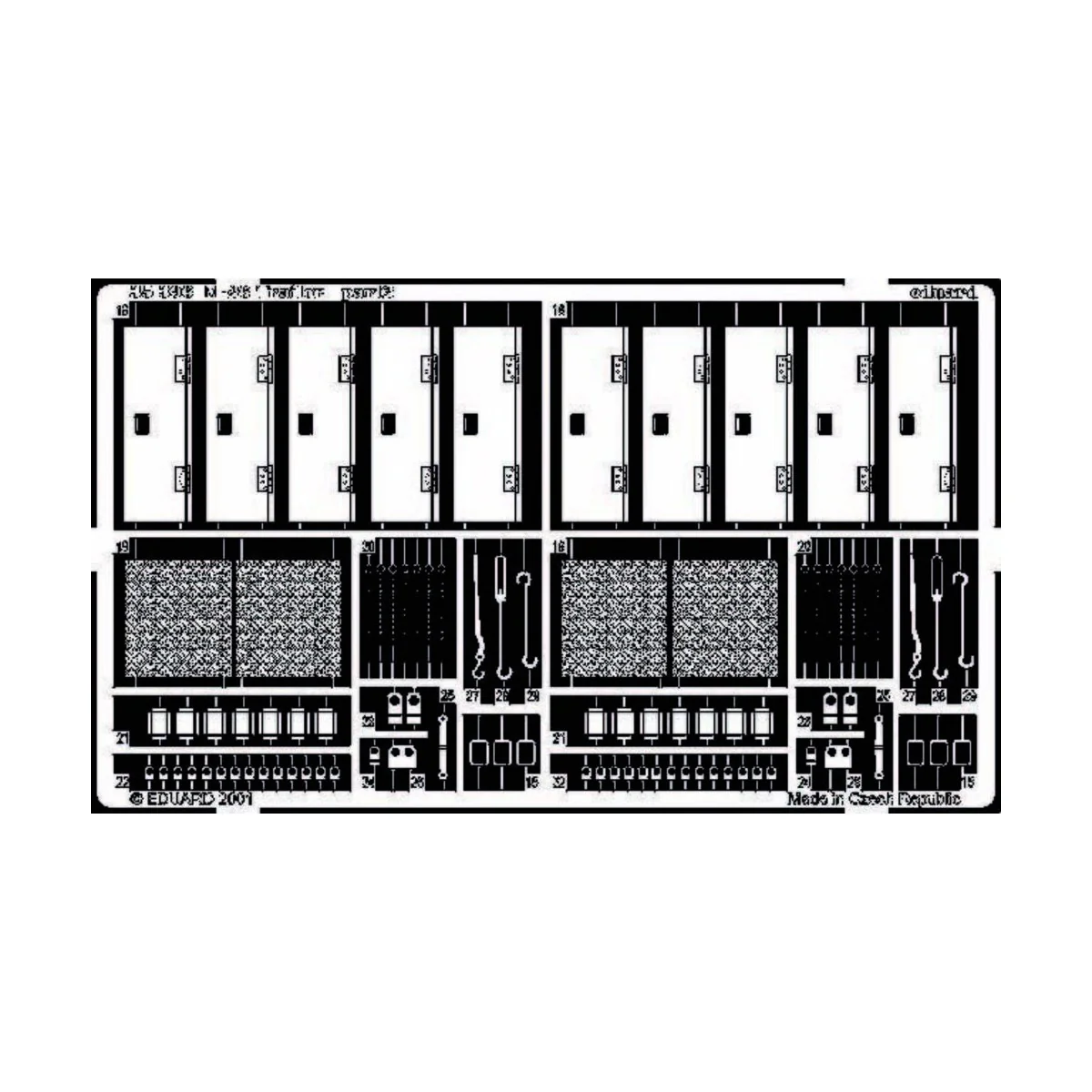 M-26 Trailer Fotoätzsatz - Eduard Accessories 35396