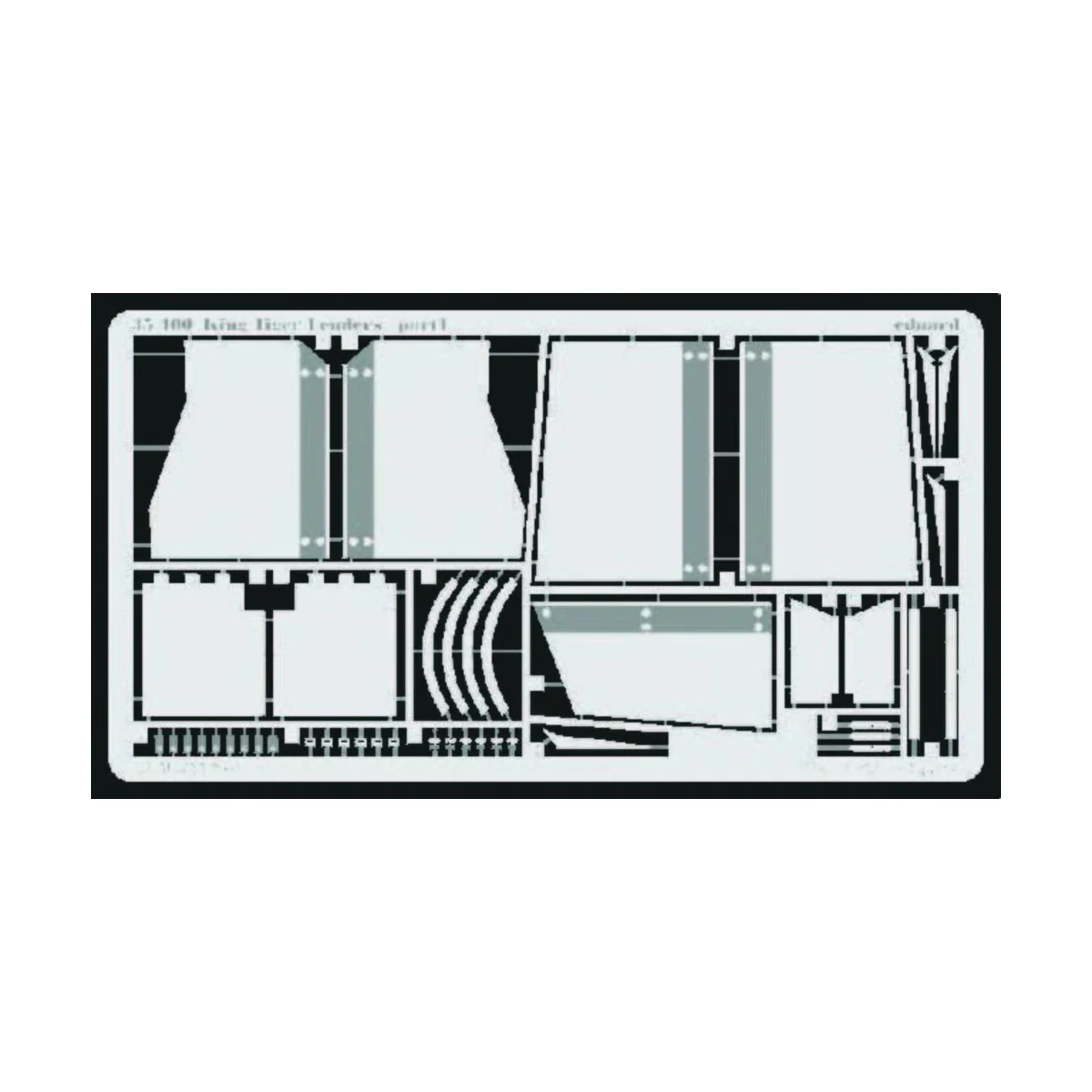 Königstiger Schutzvorrichtungen Fotoätzsatz - Eduard Accessories 35400