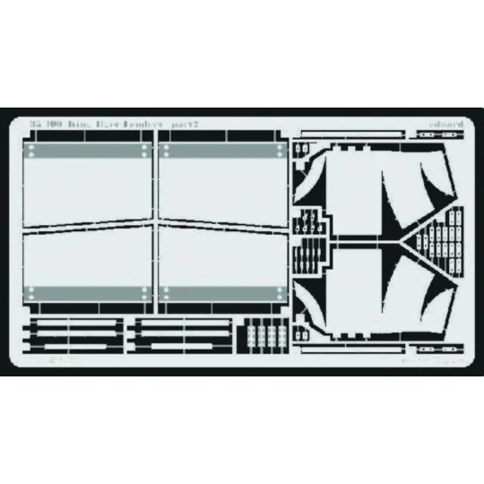 Königstiger Schutzvorrichtungen Fotoätzsatz - Eduard Accessories 35400