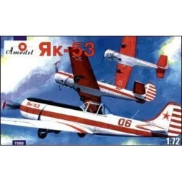 Yakovlev Yak-53 single-seat sporting ai., 1/72 - Amodel AMO7285