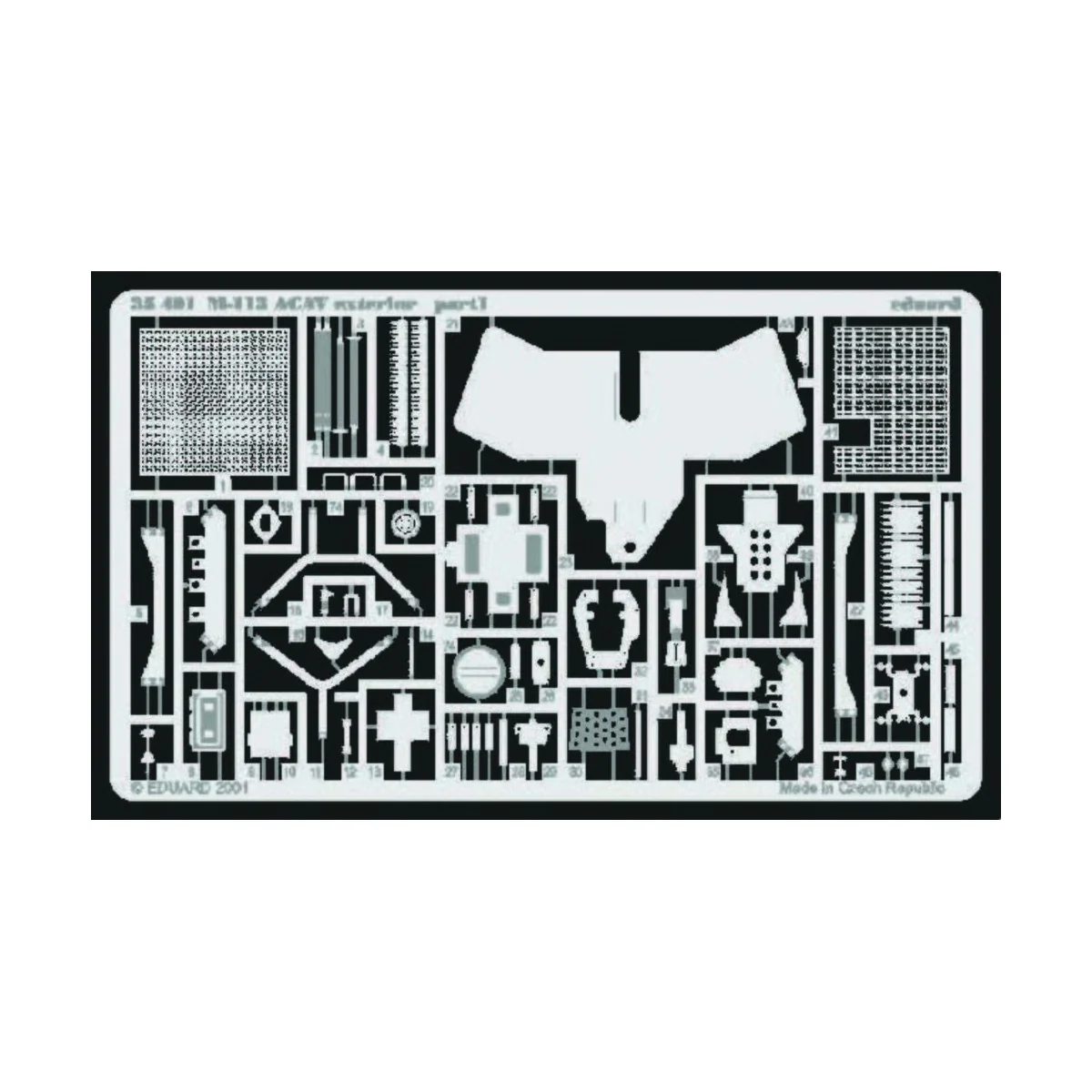 M-113 ACAV Fotoätzsatz, 1/35 - Eduard Accessories 35401