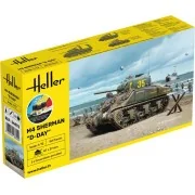 STARTER KIT M4 Sherman D-Day - Heller 56892