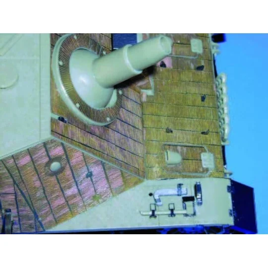 Sturmpanzer IV Brummbär SdKfz. 166 Zimmerit Fotoätzsatz, 1/35 - Edu... Sturmpanzer IV Brummbär SdKfz. 166 Zimmerit Fotoätzsatz, 1/35 - Edu...