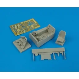 Fw 190 A-8/A-8 R2 cockpit set Für Tamiya-Bausatz, 1/48 - Aires 4303